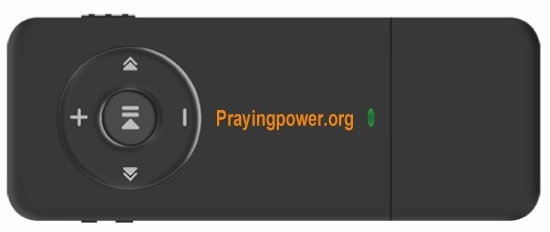 Astonishing Power of Prayers - Pre-Loaded Mp3 Player - Front View